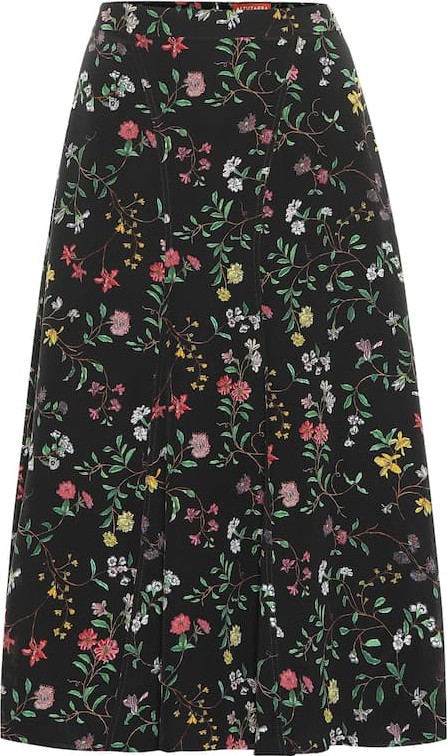 Altuzarra Caroline floral silk skirt Altuzarra Caroline floral silk skirt