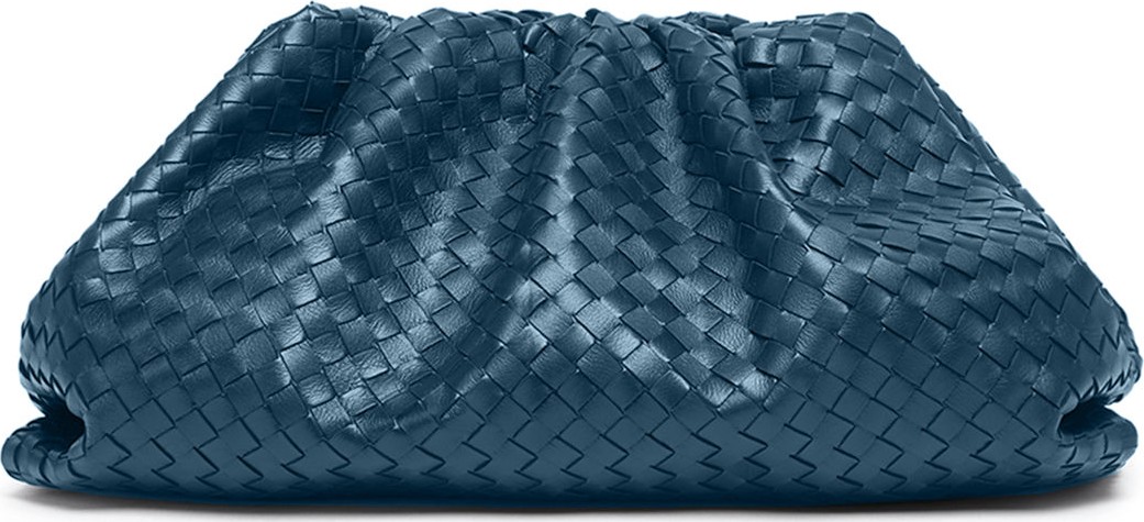 Bottega Veneta The Pouch Intrecciato Clutch Bag