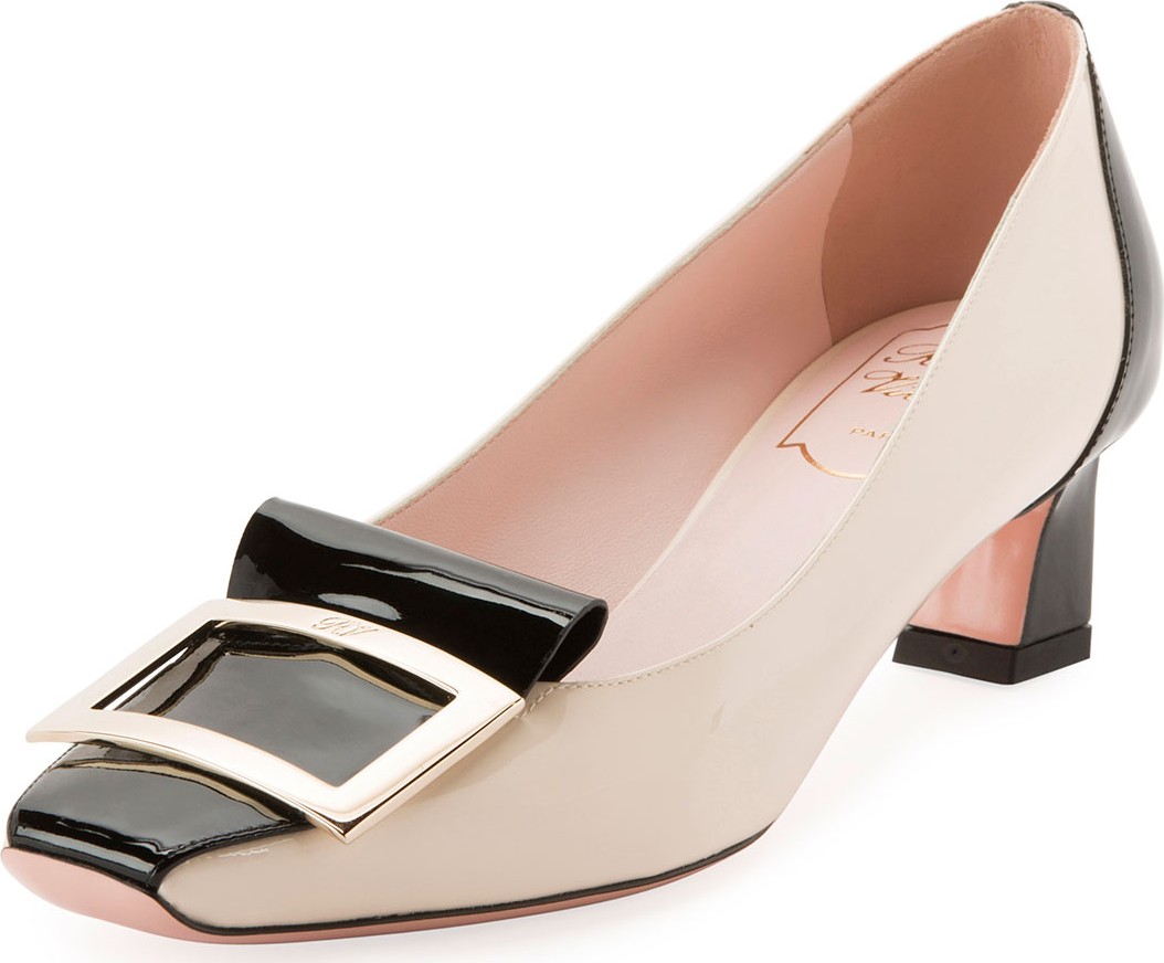 Roger Vivier Trompette Slip-On Buckle Pumps