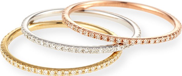 EF Collection Diamond Eternity Stackable Ring