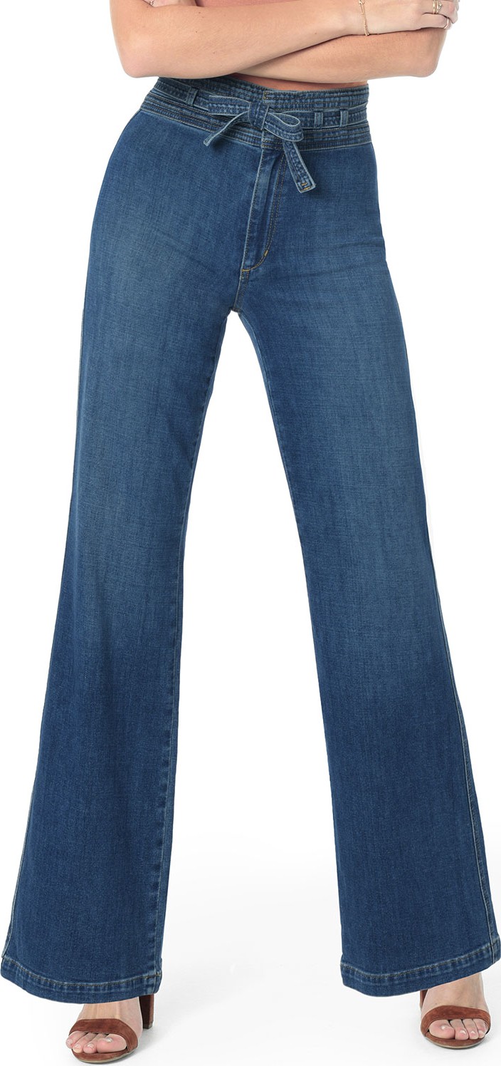 Joe's Jeans The High-Rise Flare Belted Jeans