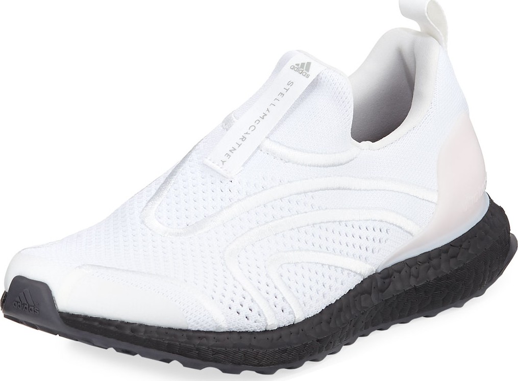 Adidas By Stella McCartney Ultra Boost Uncaged Fabric Sneakers, White/Stone