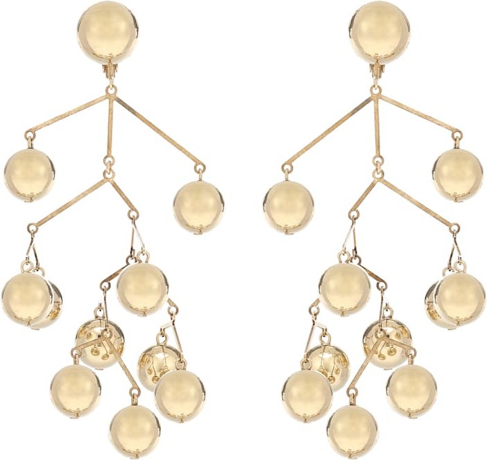 Jil Sander Balance drop earrings