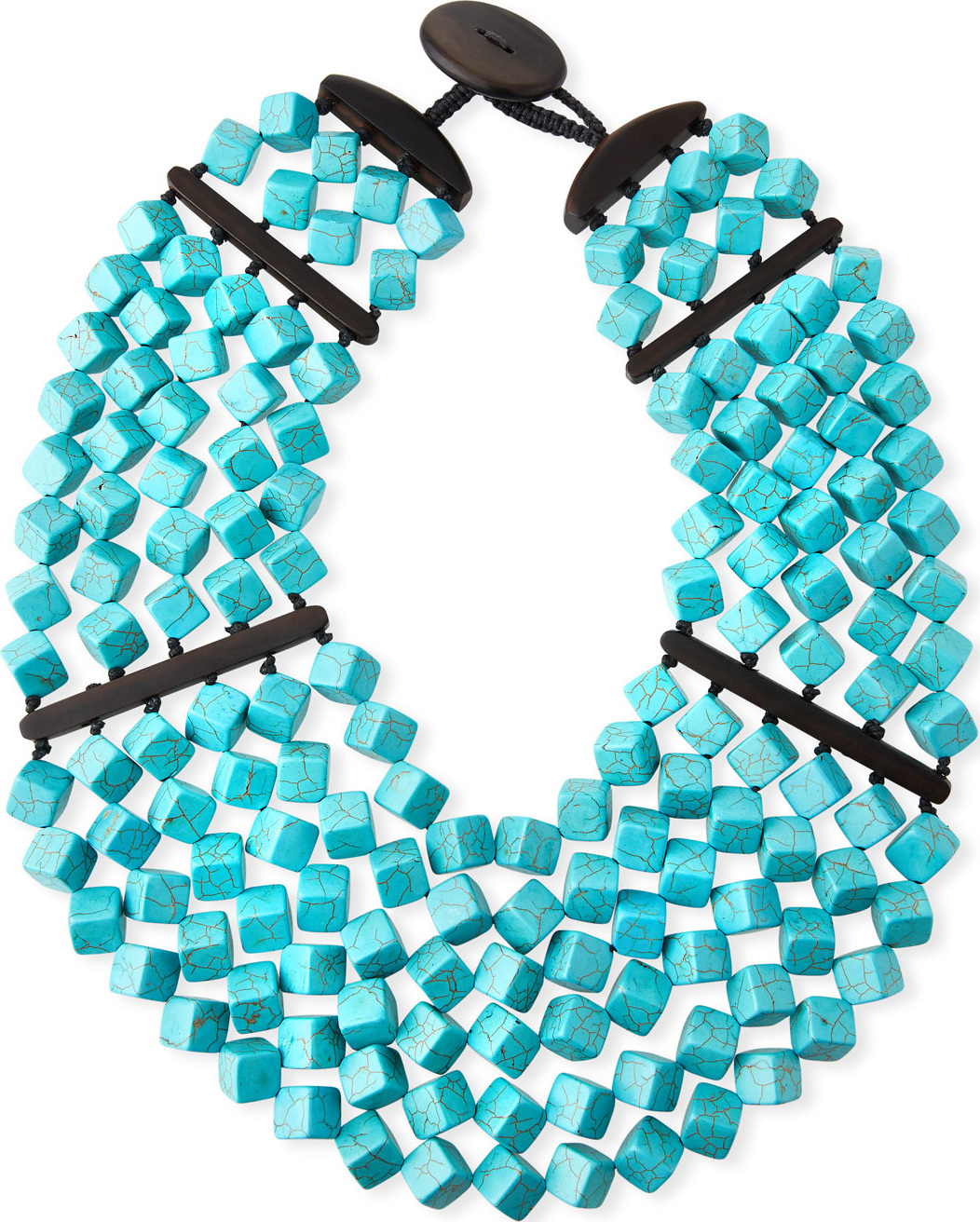 Viktoria Hayman Turquoise Drape Necklace