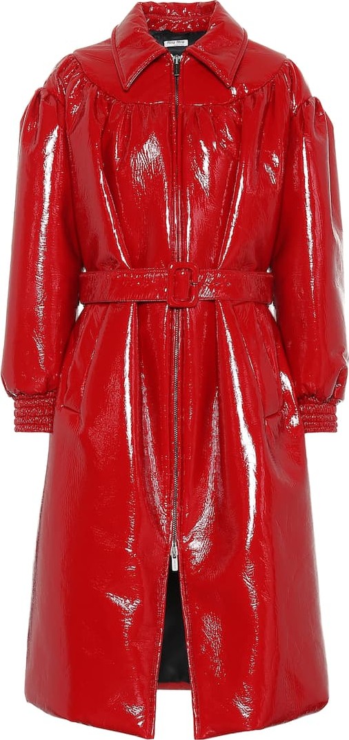 Miu Miu Vinyl coat