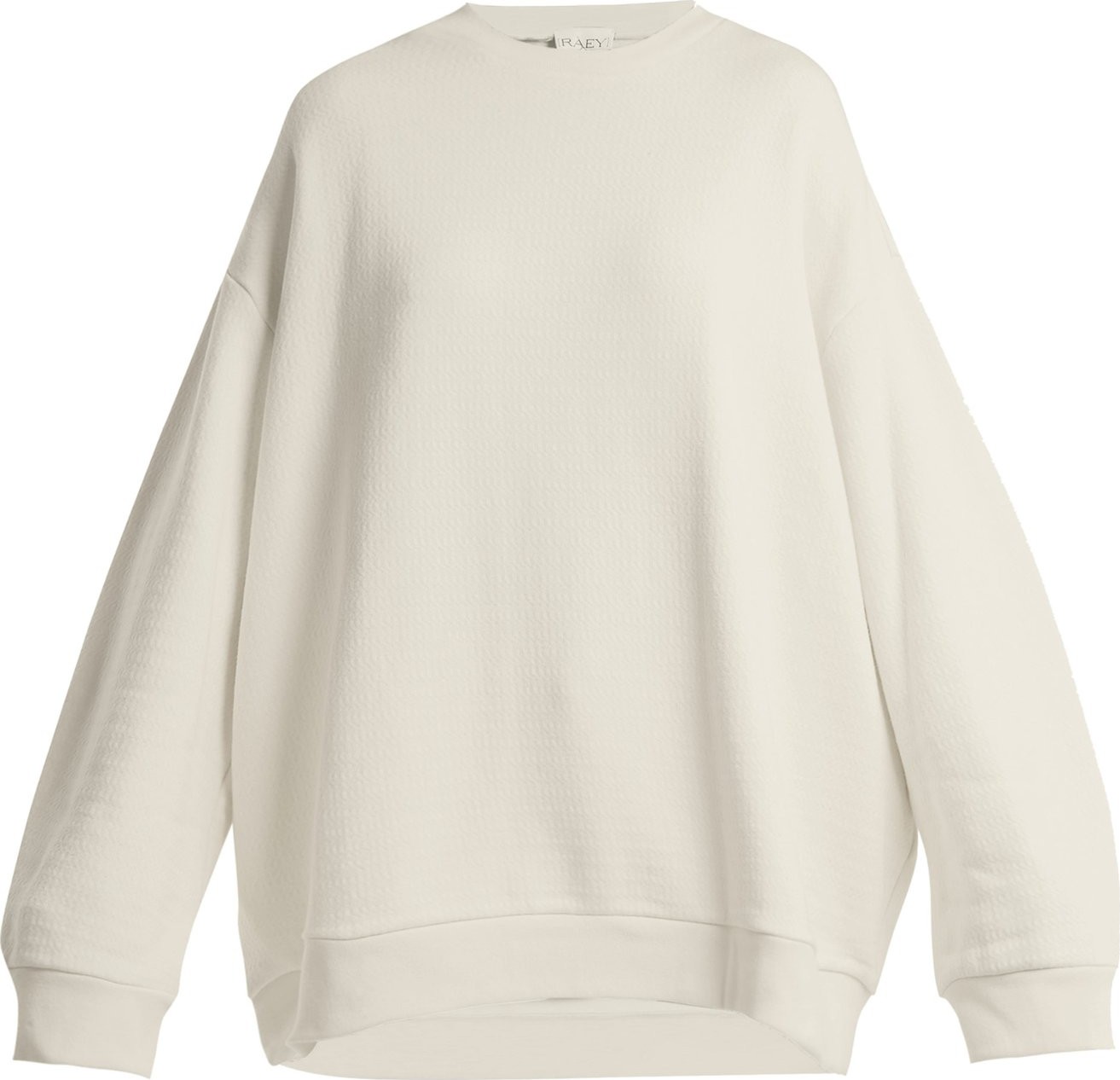 Raey Crew-neck Japanese-jersey sweatshirt