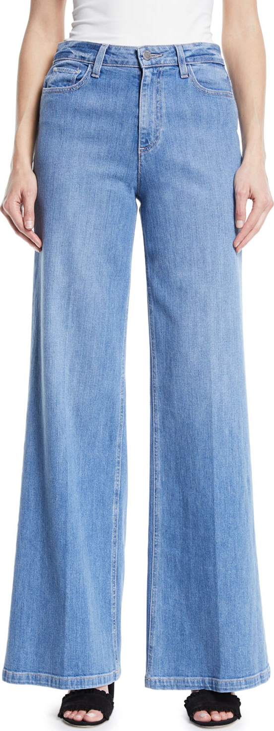 PAIGE Sutton High-Rise Wide-Leg Jeans