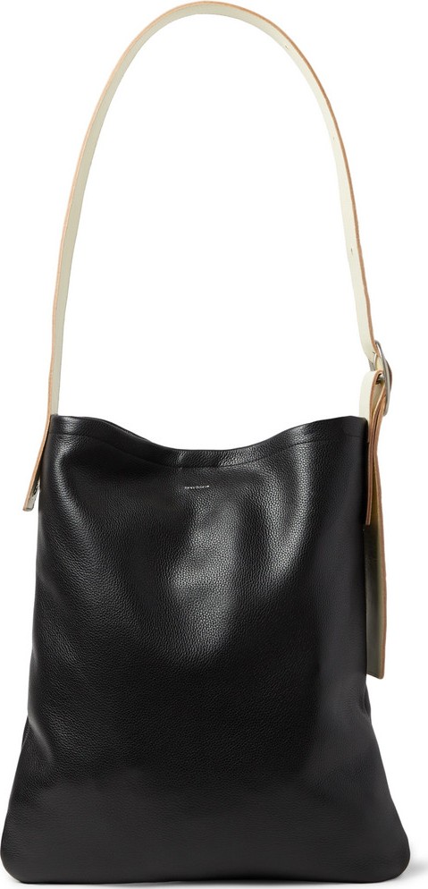 Hender Scheme Smooth and Full-Grain Leather Tote Bag