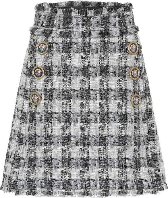 Dolce & Gabbana Tweed miniskirt
