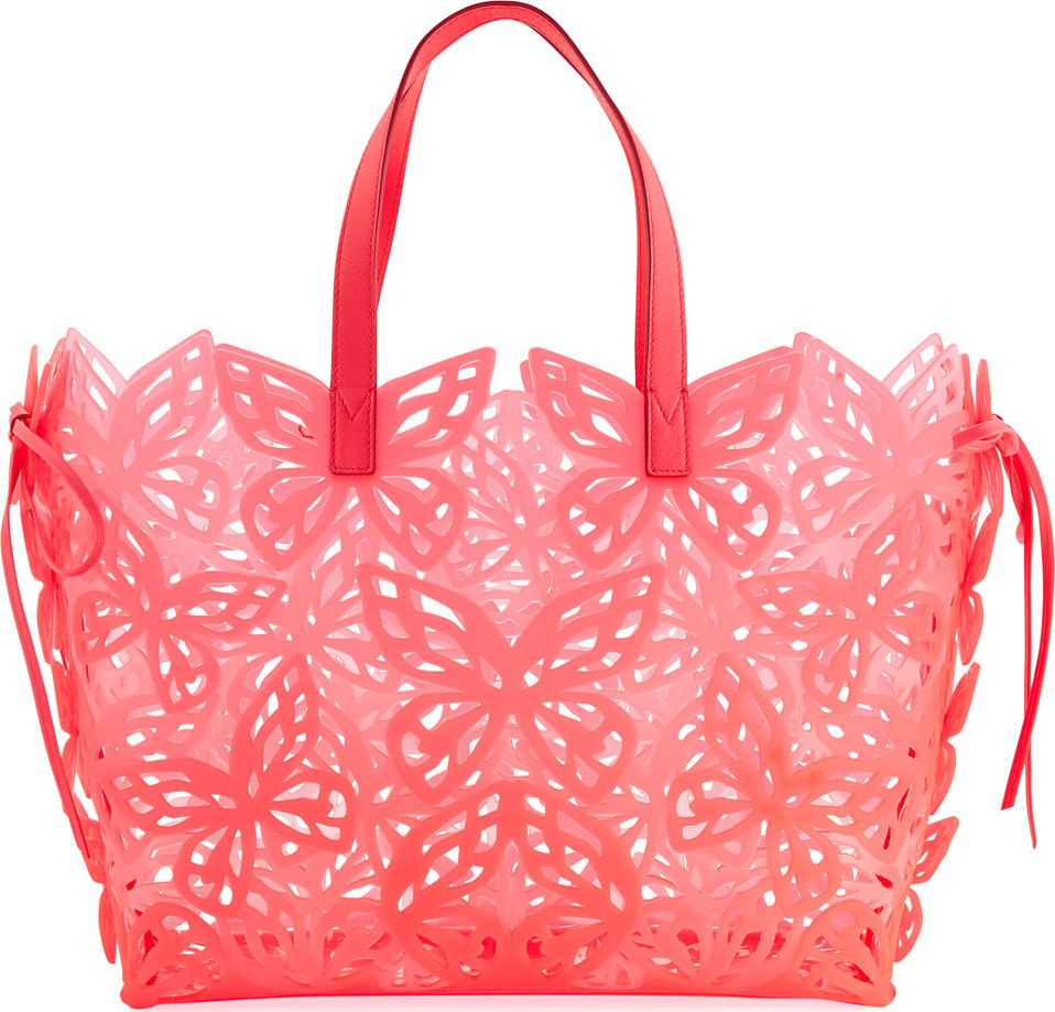 Sophia Webster Liara Butterfly Jelly Tote Bag