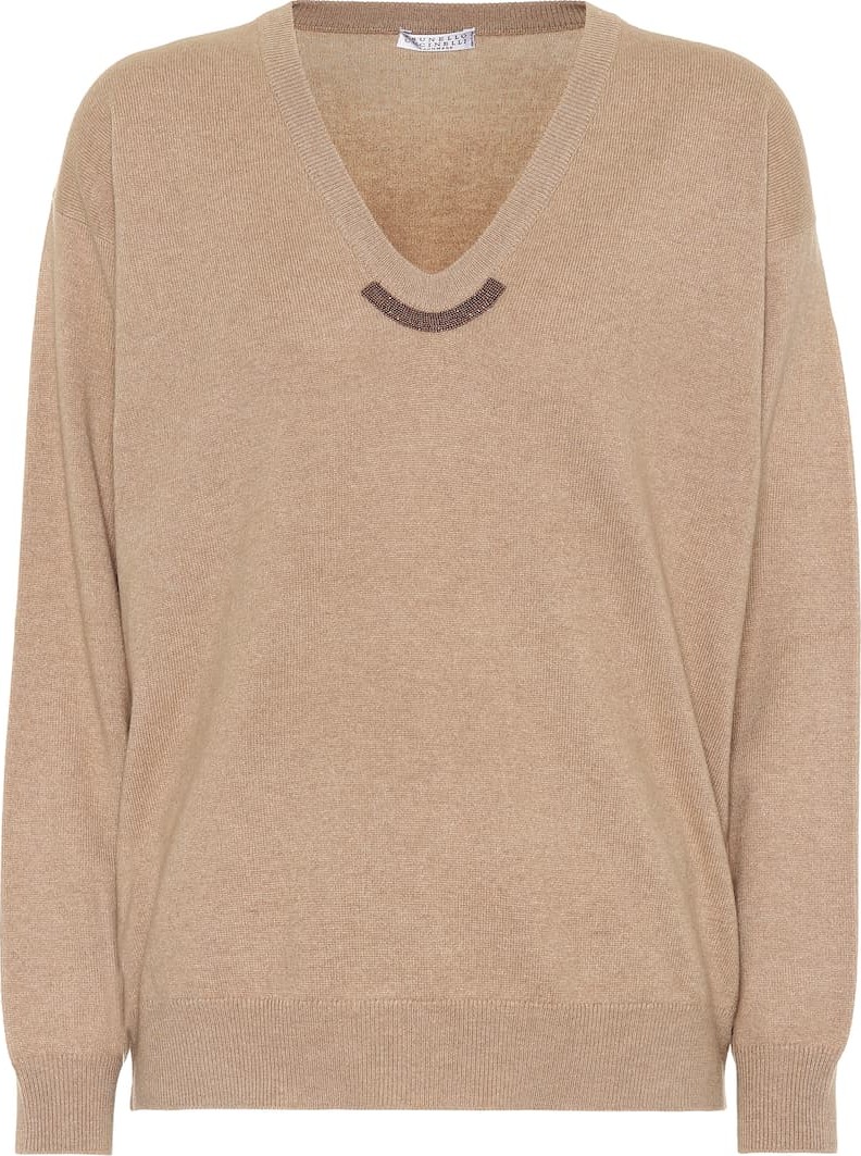 Brunello Cucinelli Wool, cashmere and silk sweater