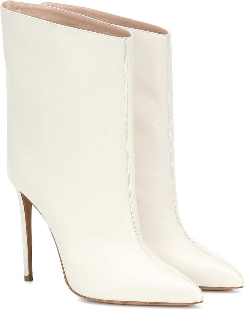 Alexandre Vauthier Leather ankle boots