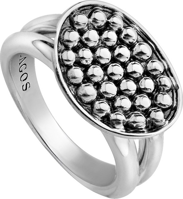 LAGOS Signature Caviar Horizontal Eclipse Ring