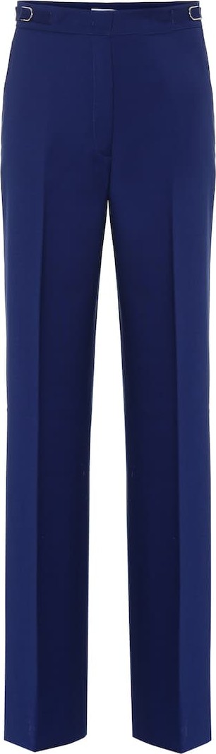Gabriela Hearst Vesta high-rise wool pants