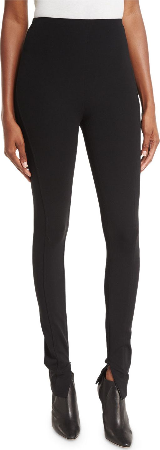 Ralph Lauren Leland High-Rise Leggings, Black Ralph Lauren Leland High-Rise Leggings, Black