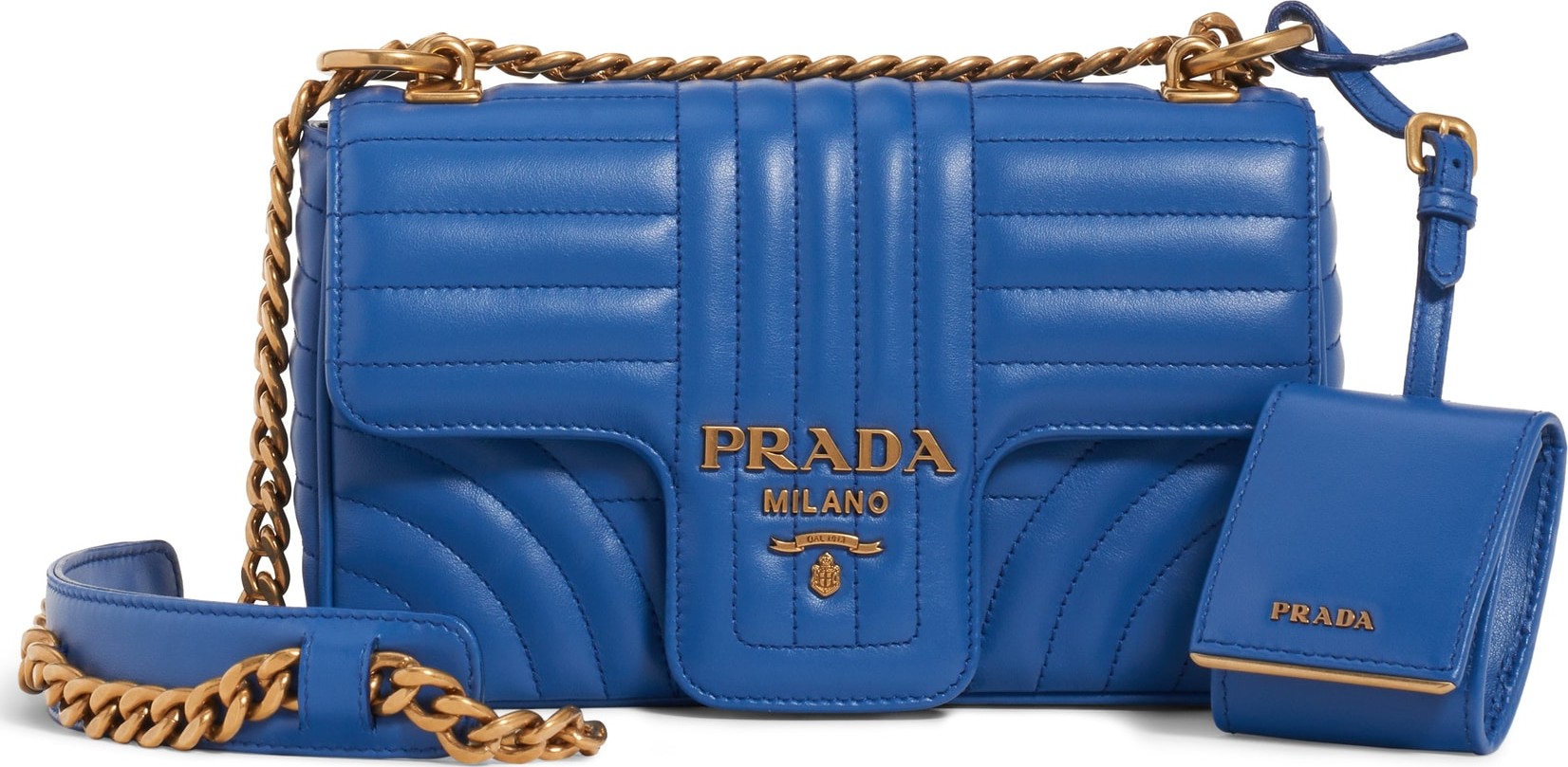 Prada Small Quilted Leather Shoulder Bag
