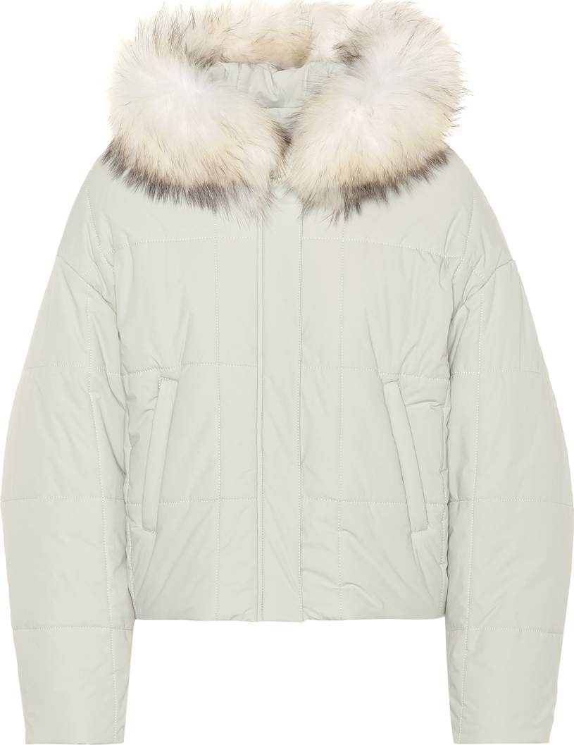 Army By Yves Salomon Fur-trimmed puffer jacket