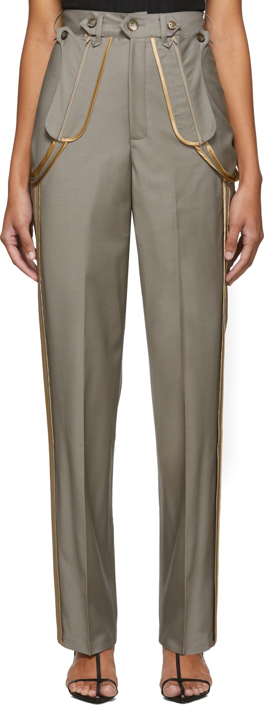 Situationist Grey Finishing Trousers