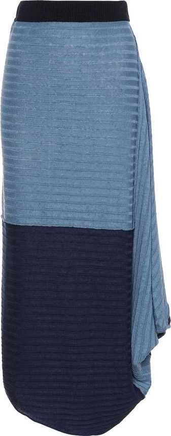 J.W.Anderson Asymmetrical linen skirt