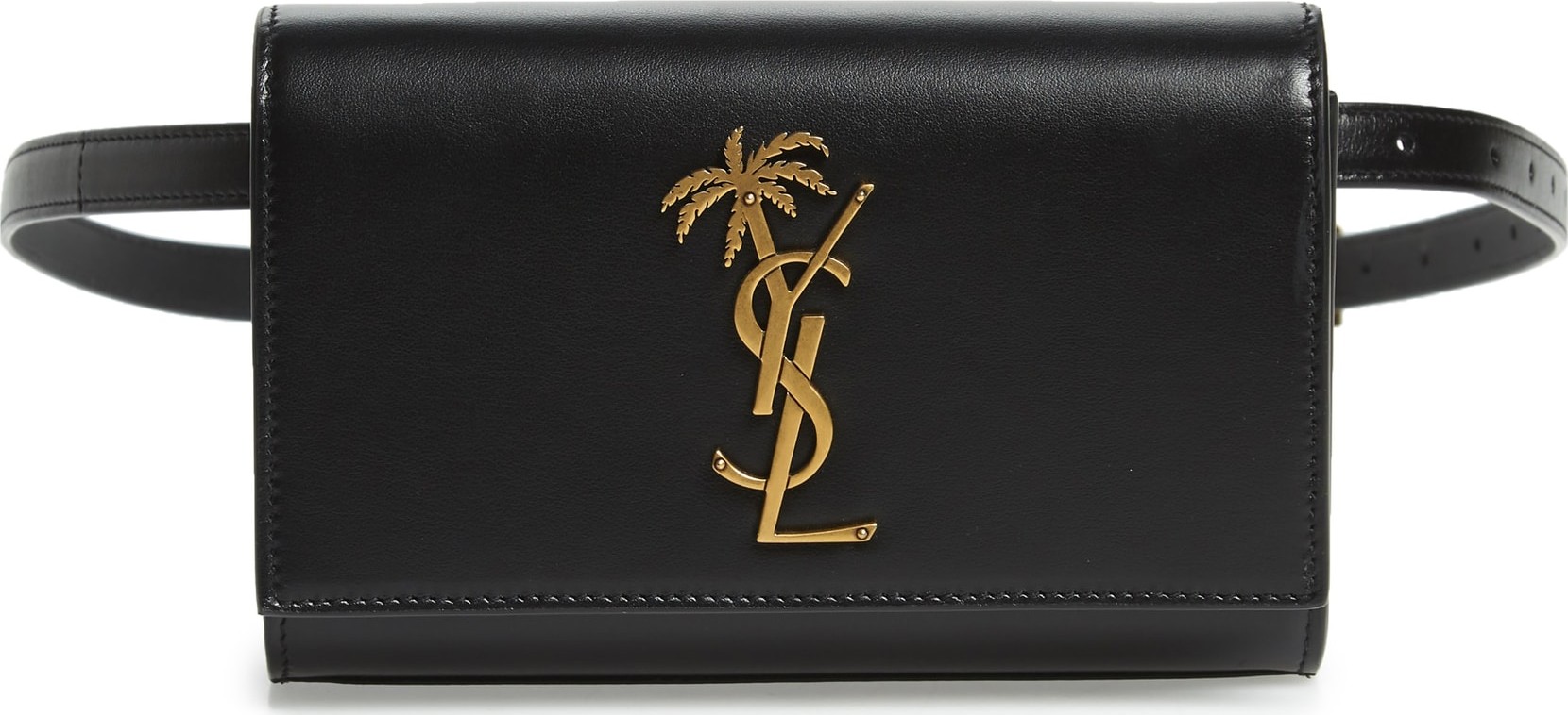 Saint Laurent Kate Leather Belt Bag