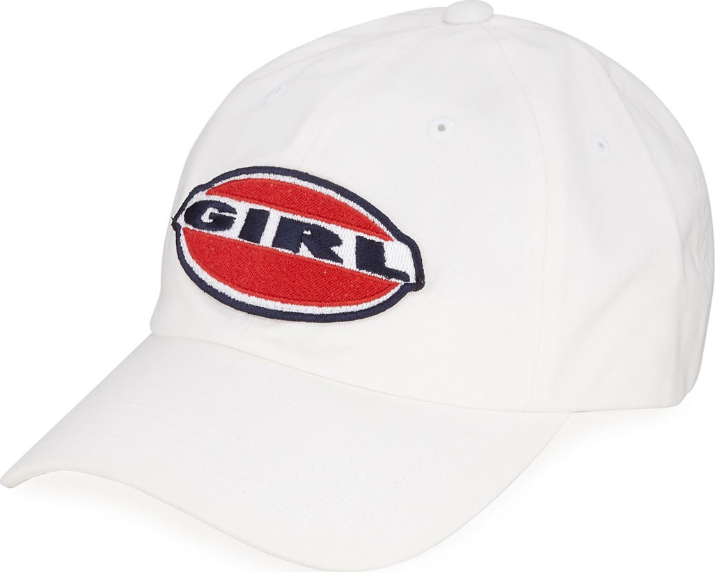 RE/DONE Girl Logo Patch Baseball Cap