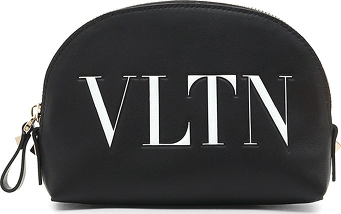 Valentino VLTN Small Leather Cosmetics Case