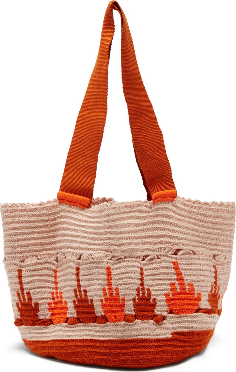 Sophie Anderson Hoyas woven tote bag