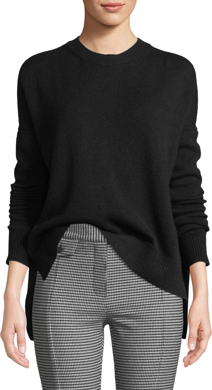 Derek Lam 10 Crosby Boxy Cashmere Crewneck Sweater