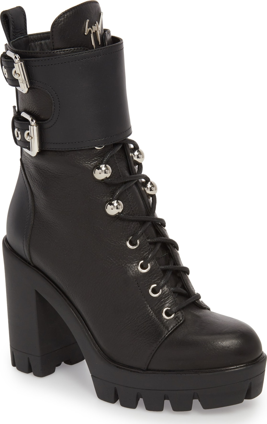 Giuseppe Zanotti Gintonic Platform Combat Boot
