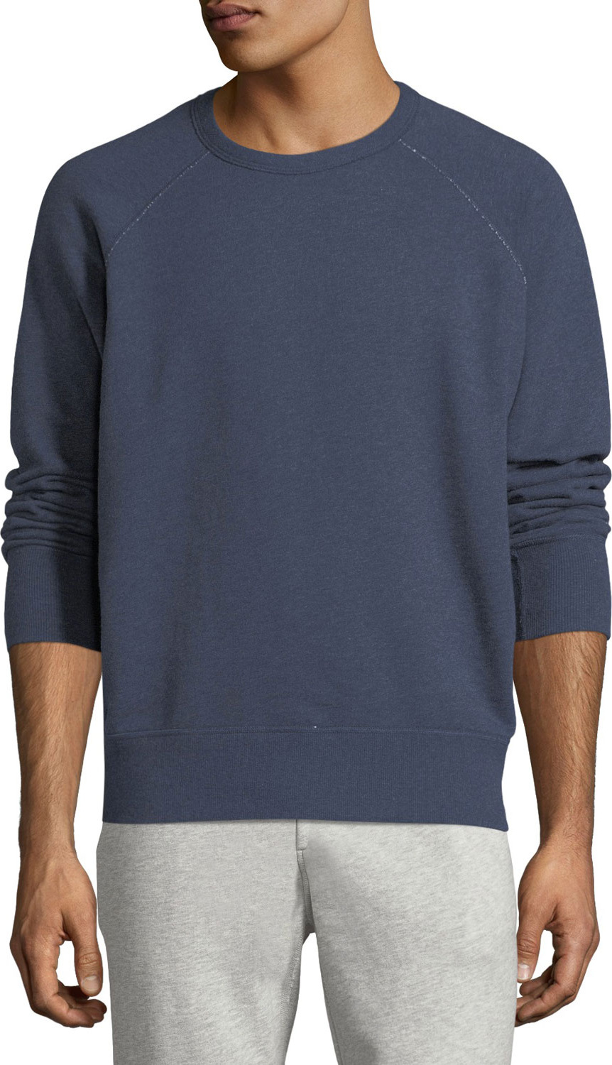 Rag & Bone Men's Heathered Long-Sleeve Sweatshirt