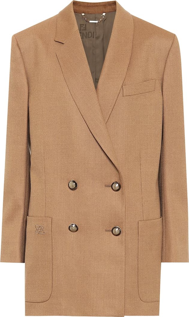Fendi Stretch-wool blazer