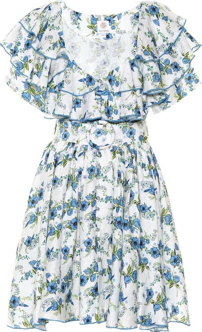 Gül Hürgel Exclusive to Mytheresa – Floral linen minidress