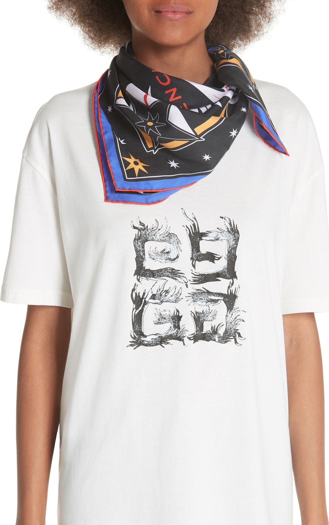 Givenchy Iconic Flash Silk Twill Scarf