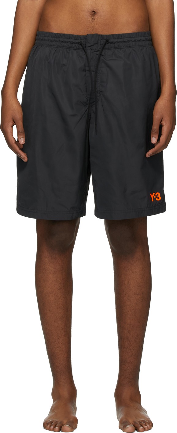 Y-3 Black Logo Swimsuit