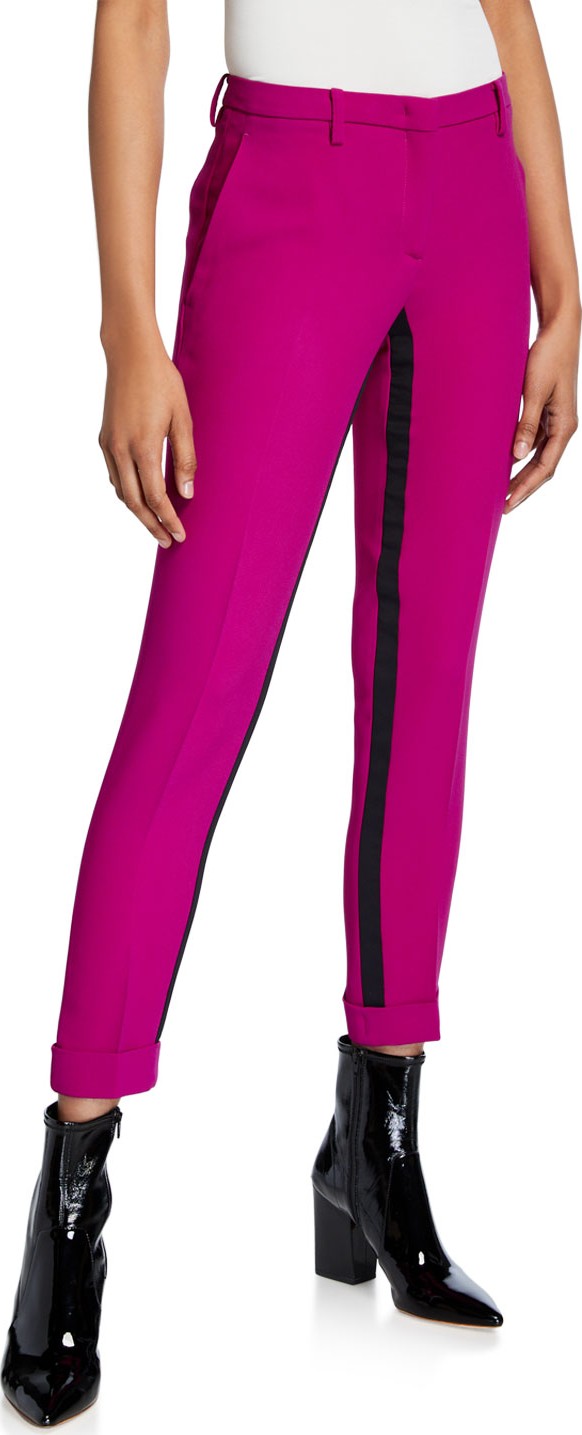 Nº21 Striped Skinny Ankle Pants Nº21 Striped Skinny Ankle Pants