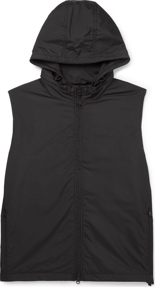 Aspesi Microfibre-Shell Hooded Gilet