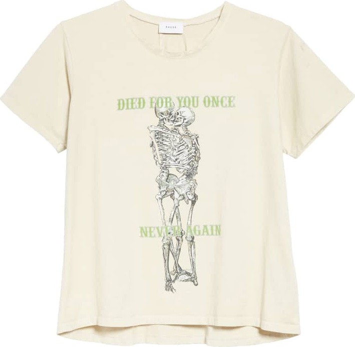 RHUDE Die for you graphic t-shirt