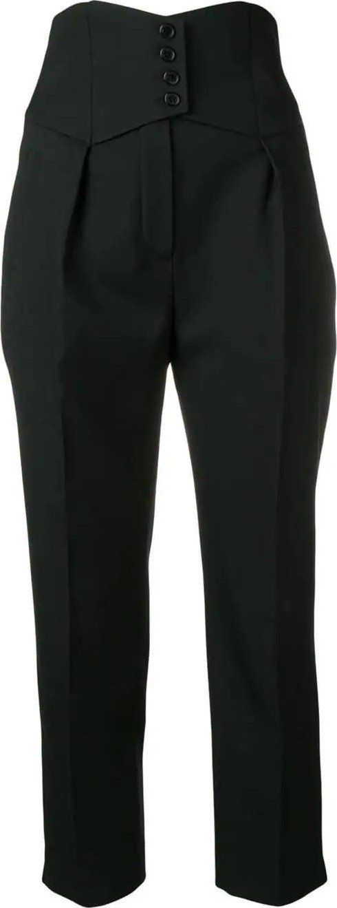 Saint Laurent corset trousers