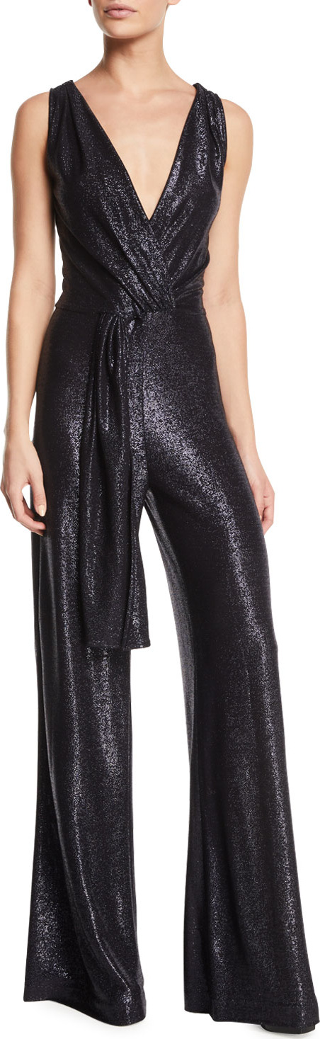 Ramy Brook Marybeth Sleeveless Wide-Leg Jumpsuit