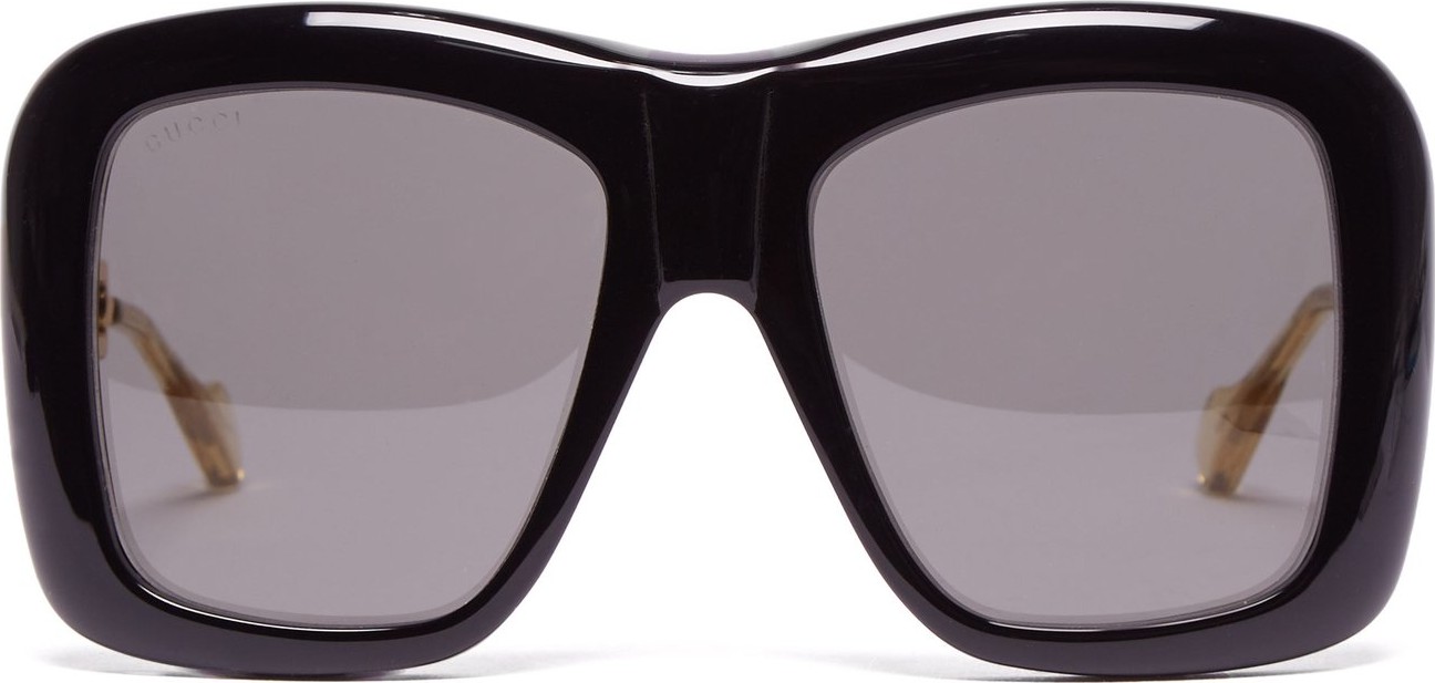 Gucci Oversized square-frame acetate sunglasses