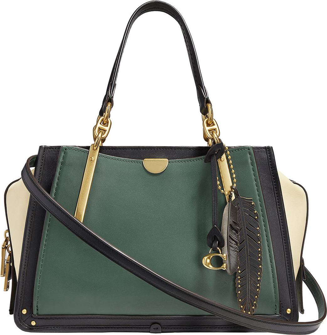 COACH 1941 Dreamer 27 Glove-Tanned Leather Satchel Bag