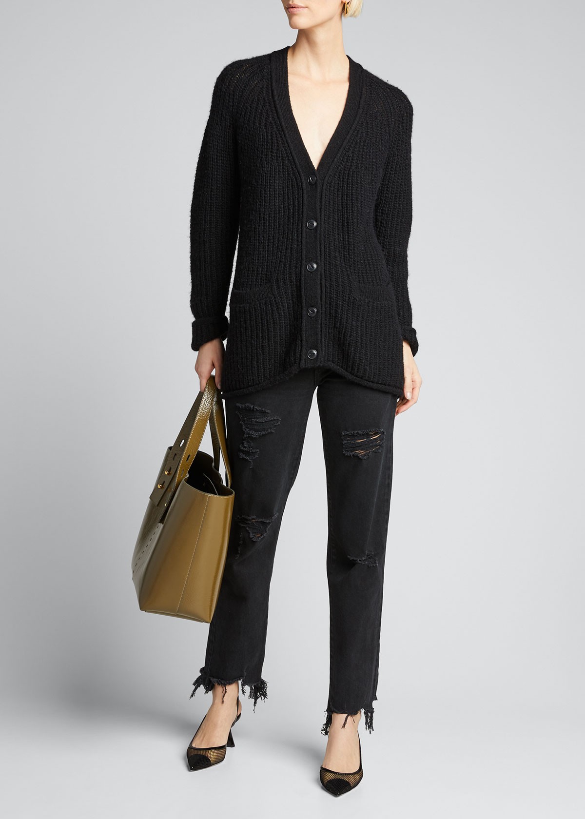 J BRAND Jules High-Rise Straight Jeans