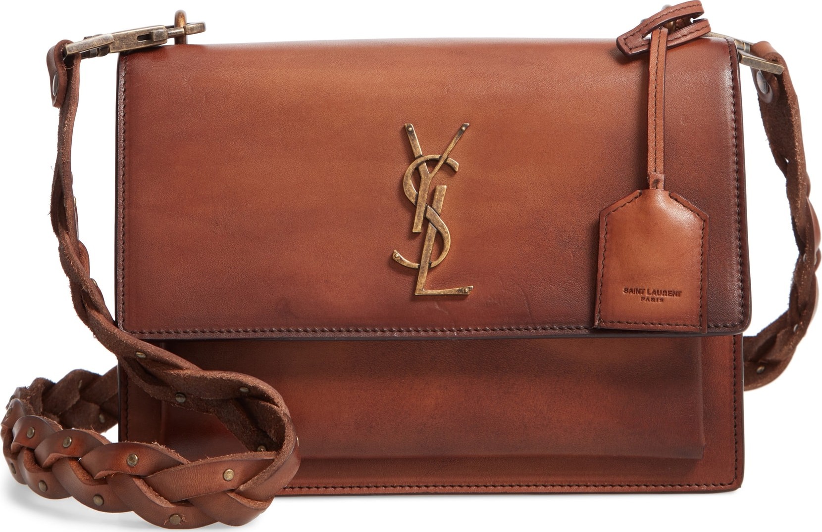 Saint Laurent Medium Sunset Leather Shoulder Bag