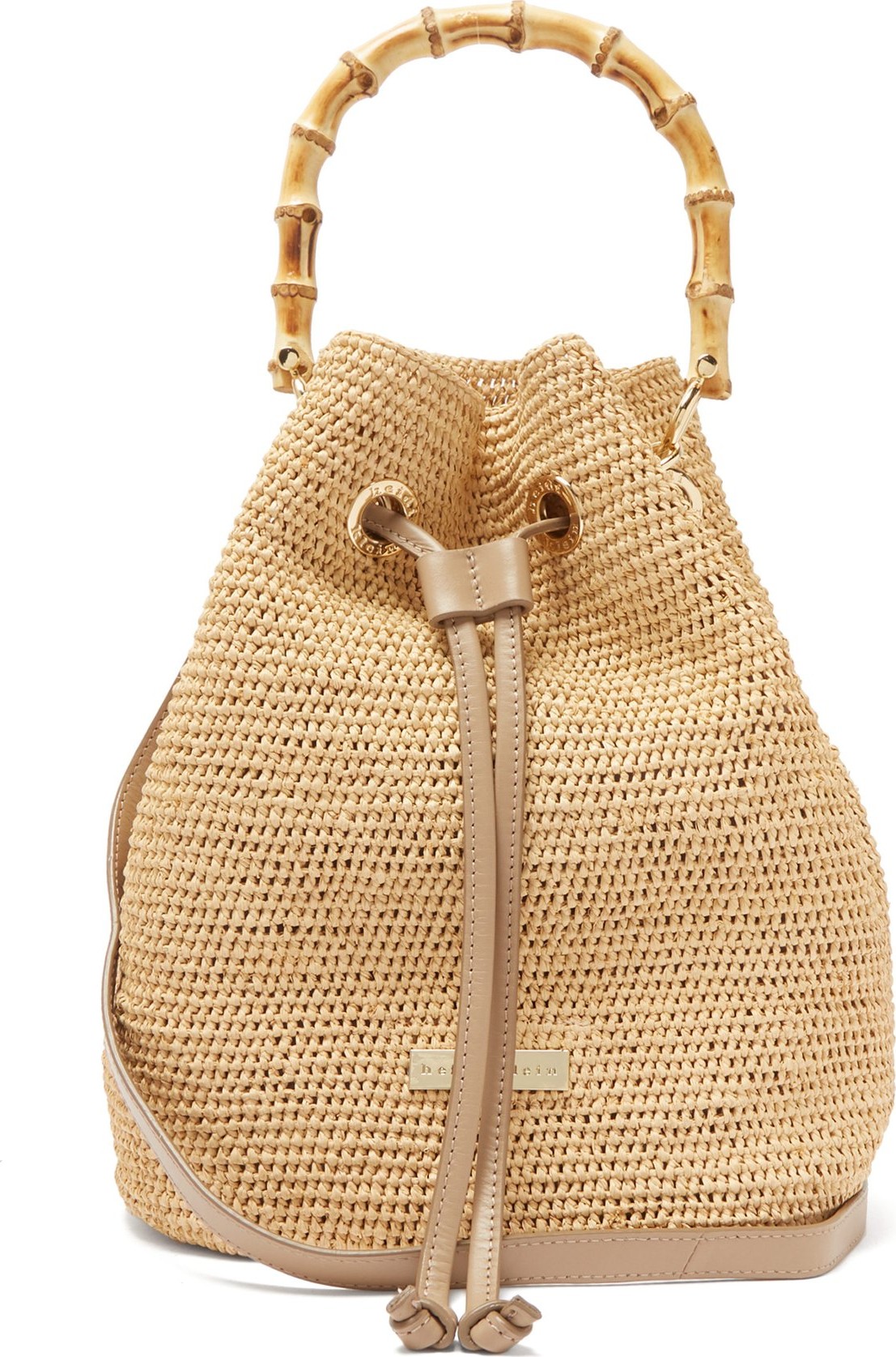 HEIDI KLEIN Savannah Bay raffia bucket bag
