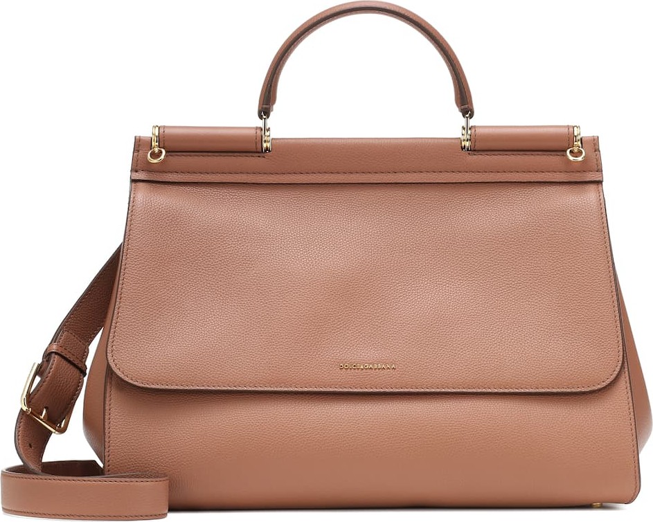 Dolce & Gabbana Sicily Large leather tote