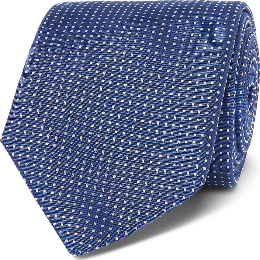 HUGO BOSS 8cm Pin-Dot Silk Tie