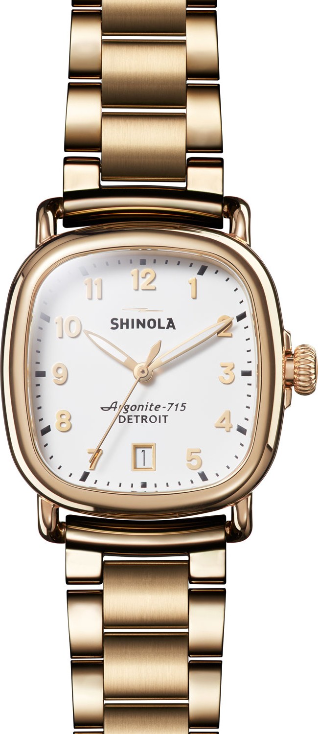 Shinola 36mm The Guardian Chronograph Bracelet Watch, Two-Tone
