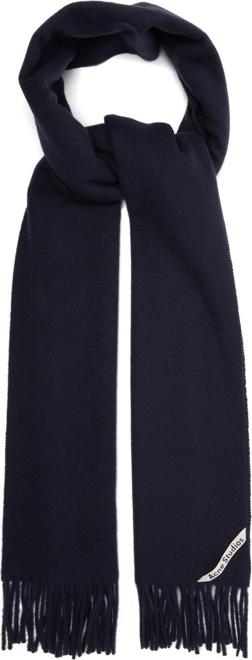 Acne Studios Canada fringed wool scarf