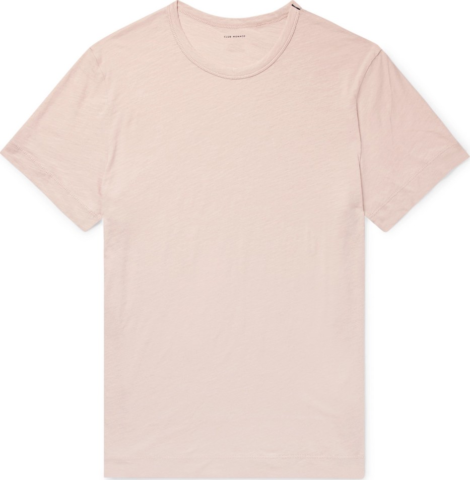 Club Monaco Slub Cotton-Jersey T-Shirt