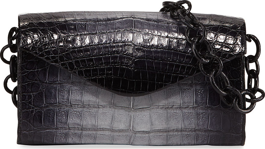 Nancy Gonzalez Amour Small Ombre Crocodile Crossbody Bag